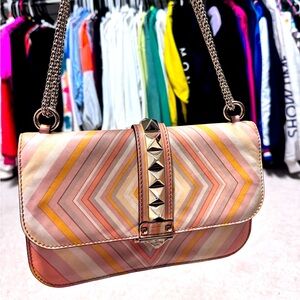 Orange pattern Valentino purse